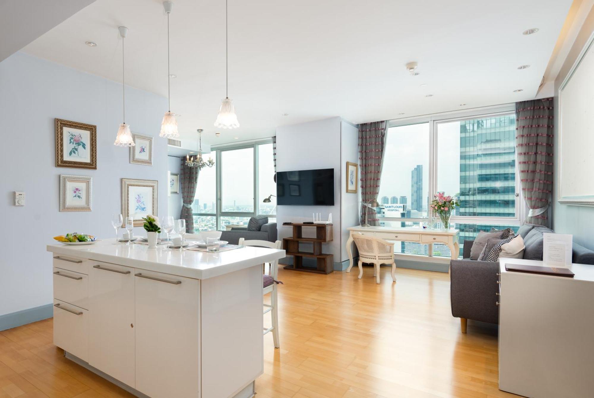 Sky Villas Apartments Bangkok Exteriör bild