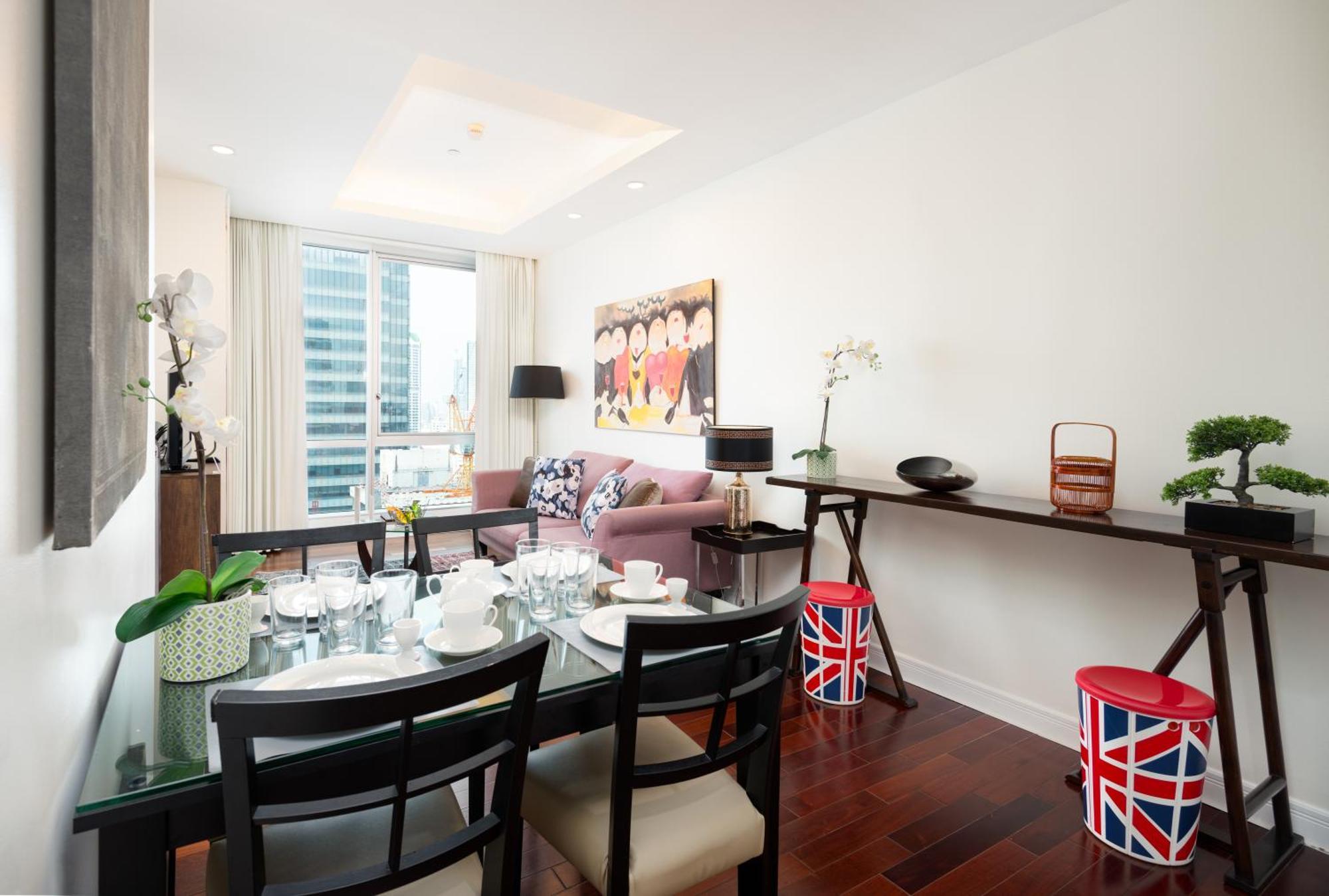 Sky Villas Apartments Bangkok Exteriör bild