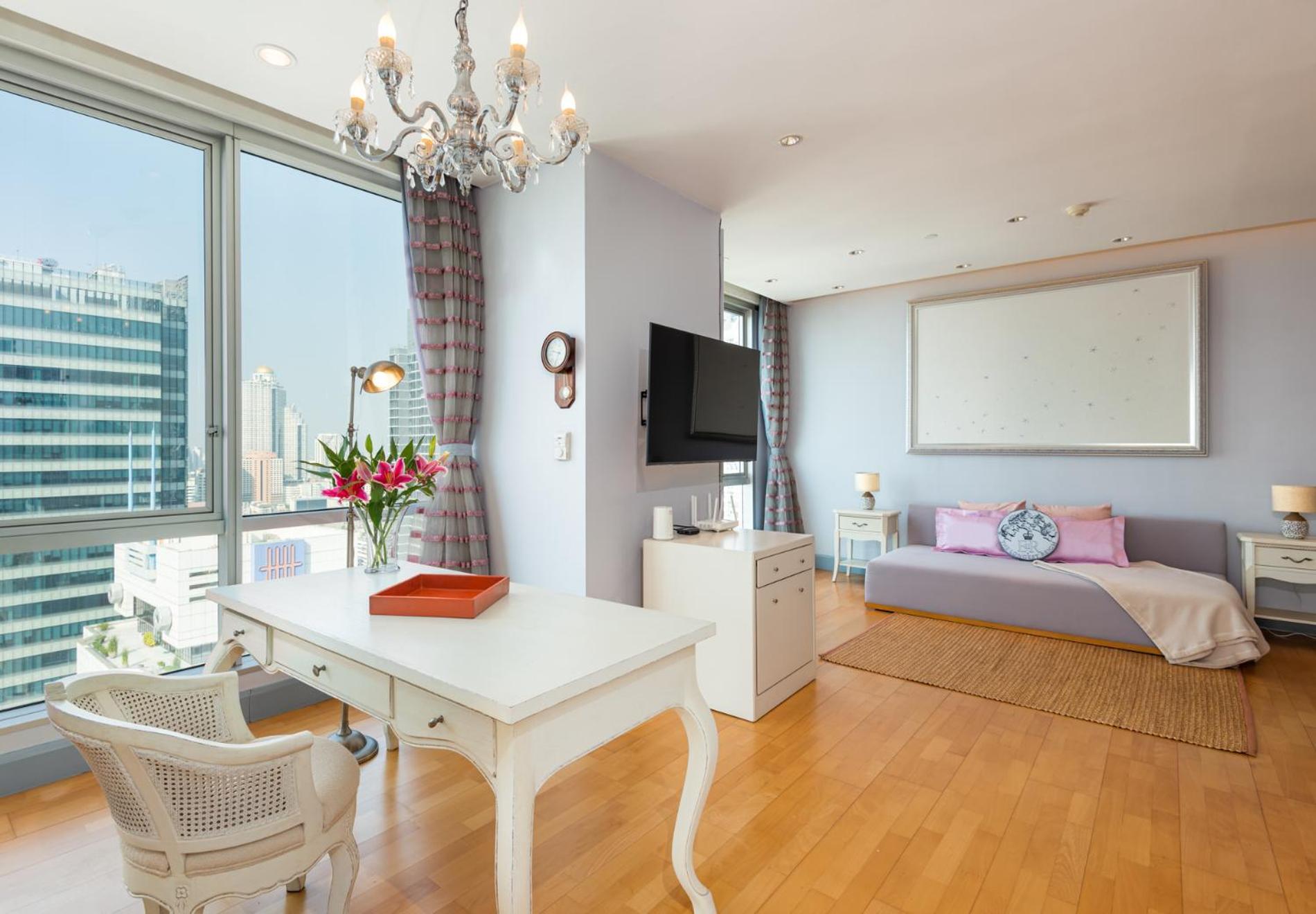 Sky Villas Apartments Bangkok Rum bild