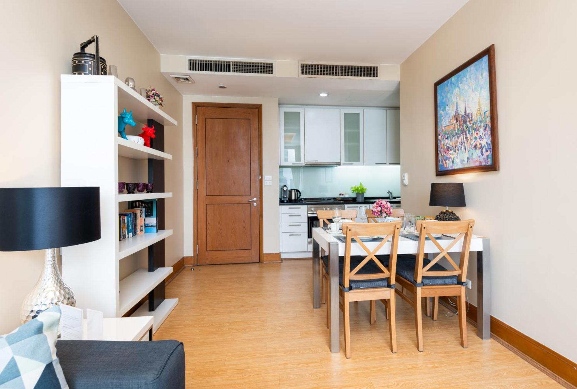 Sky Villas Apartments Bangkok Rum bild
