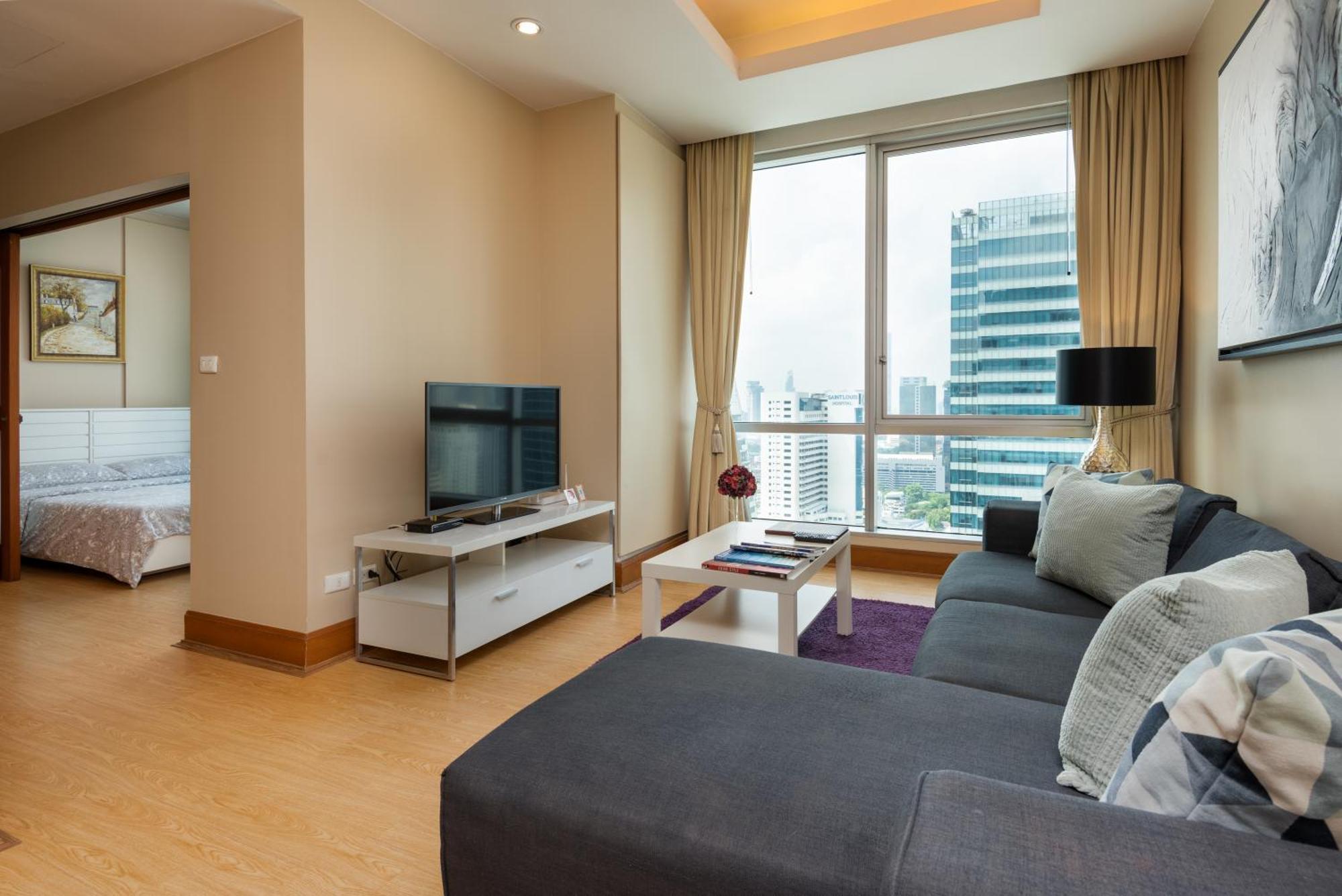 Sky Villas Apartments Bangkok Rum bild