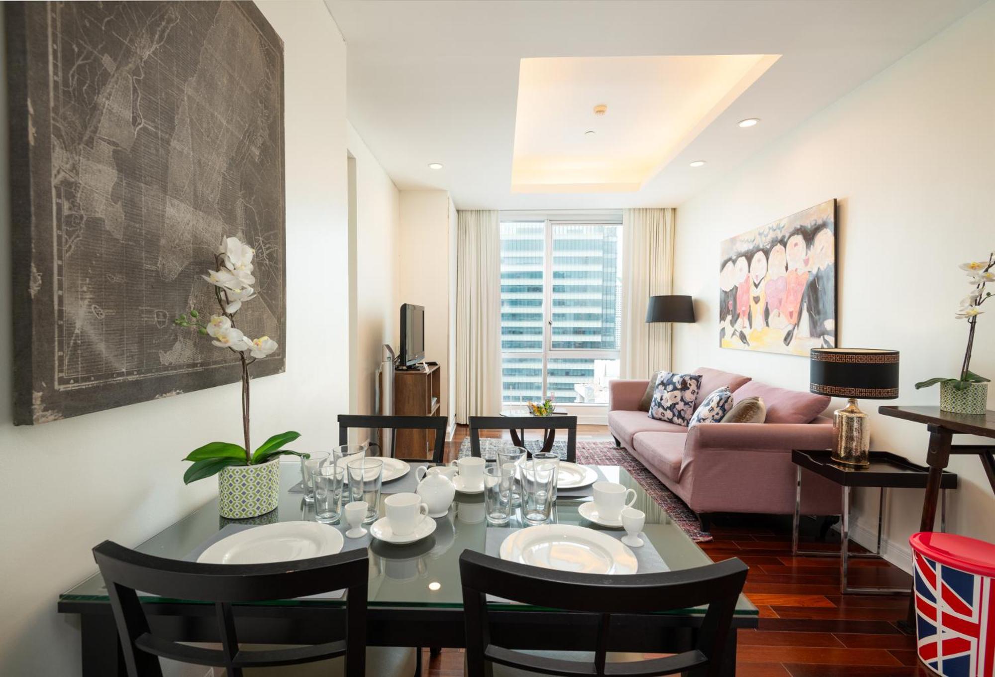 Sky Villas Apartments Bangkok Rum bild